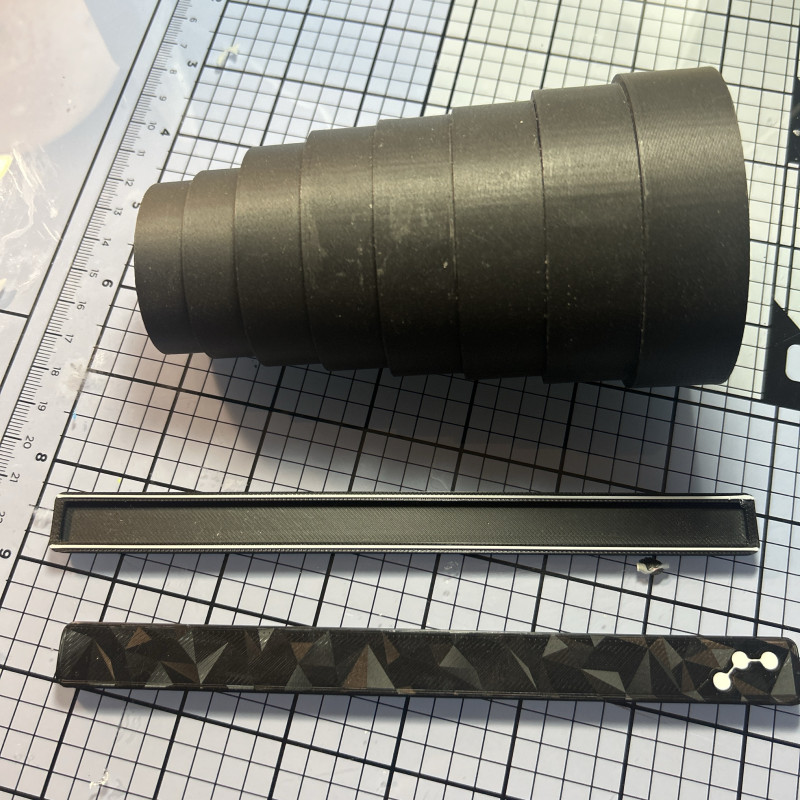 Yunan Desenli 3D Baskı Bileklik - Özel Tasarım El Yapımı Aksesuar