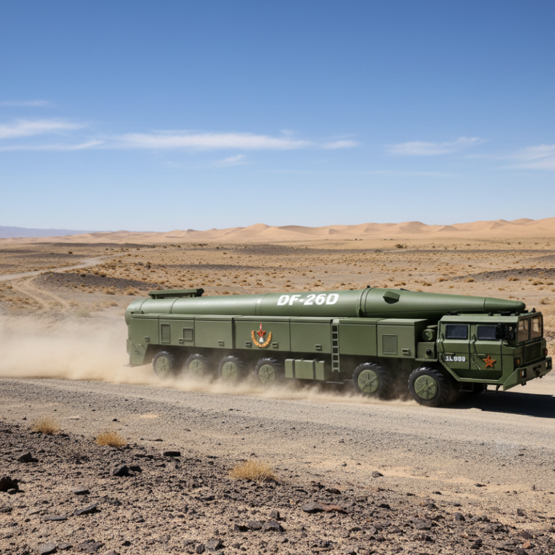 DF-26D CyberBrick RC Model Uzaktan Kumandalı 3D Baskı Oyuncak