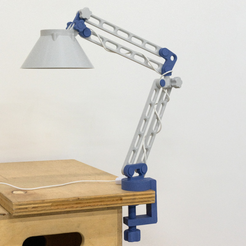 Maker LED Masa Lambası - 25 Parçalı 3D Baskı Montaj Seti