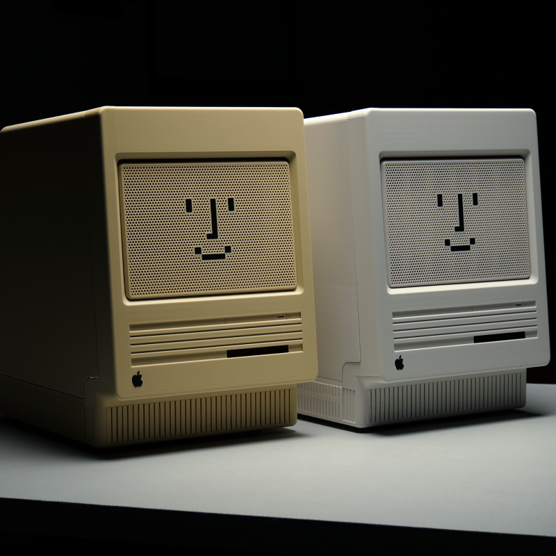 Macintosh Tarzı 11 Baylık NAS Kasa - 3D Baskılı Depolama Çözümü