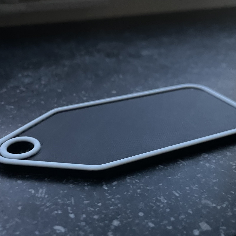 Kişiselleştirilebilir 3D Baskılı Bagaj Etiketi - Seyahat Dostu