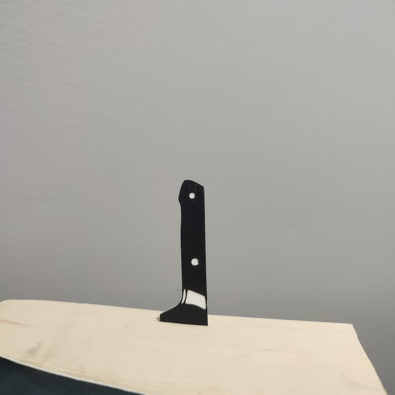 Çelik Bakış Kitap Ayracı - Manga ve Anime Temalı 3D Baskı Ürün