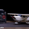 KedyStudio Mini Cessna 172 RC Model Uçak - Hafif 3D Baskı RC Uçak