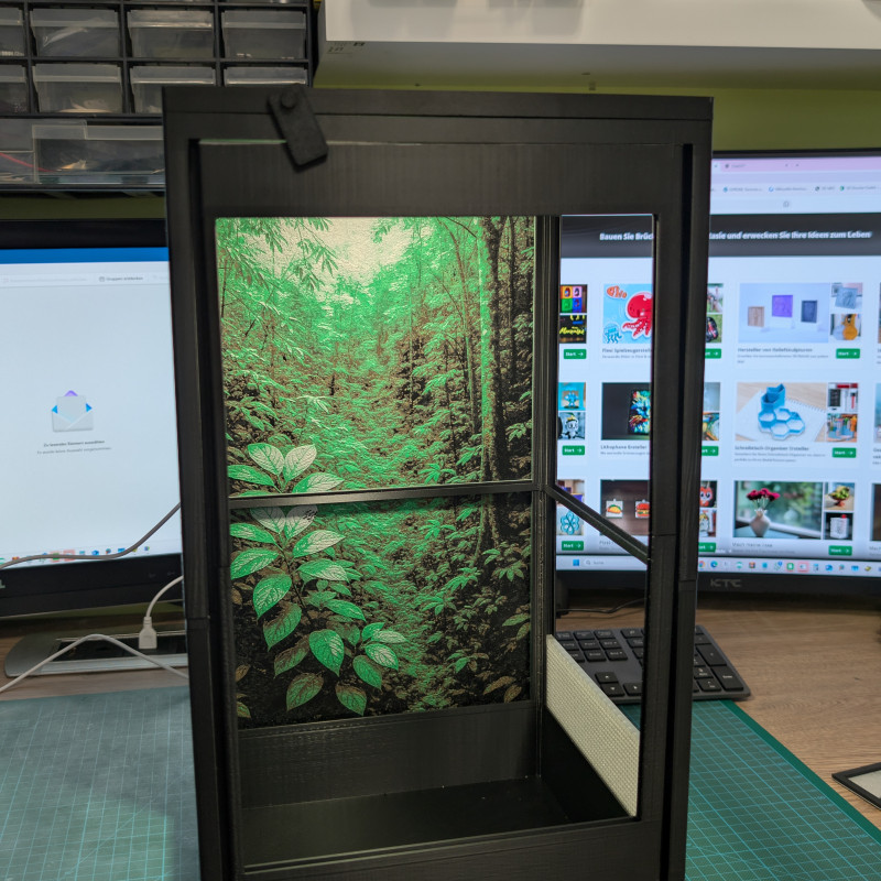 DIY Teraryum 3D Baskı Evcil Hayvan Evi - 235x220x430mm