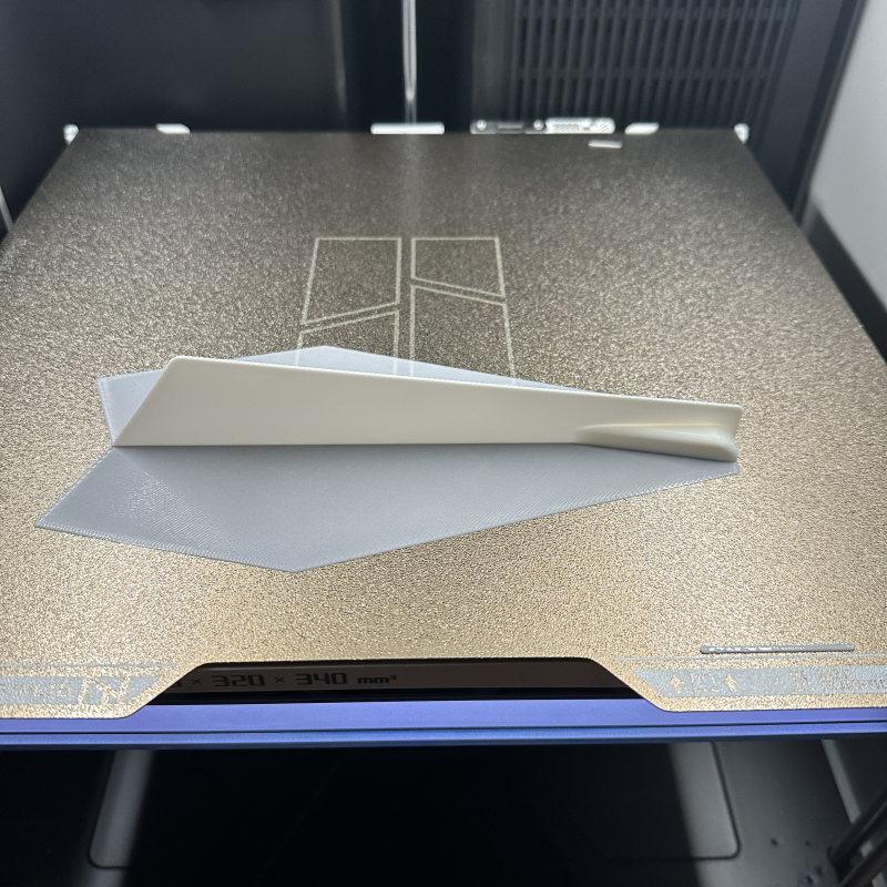 3D Baskı Kağıt Uçak - Mükemmel Uçuş ve Dayanıklı PLA Oyuncak