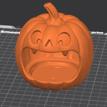 Cadılar Bayramı Balkabağı Sabun Tutucu - 3D Baskı Dekor