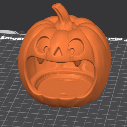 Cadılar Bayramı Balkabağı Sabun Tutucu - 3D Baskı Dekor