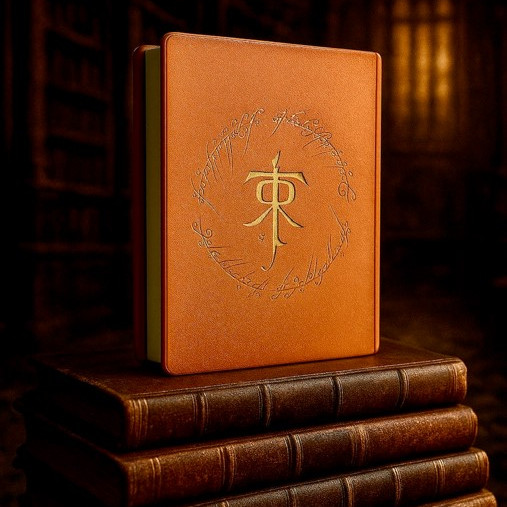 Gizli Bölmeli LOTR Temalı 3D Baskı Kitap Kutusu - Puzzle Kasa