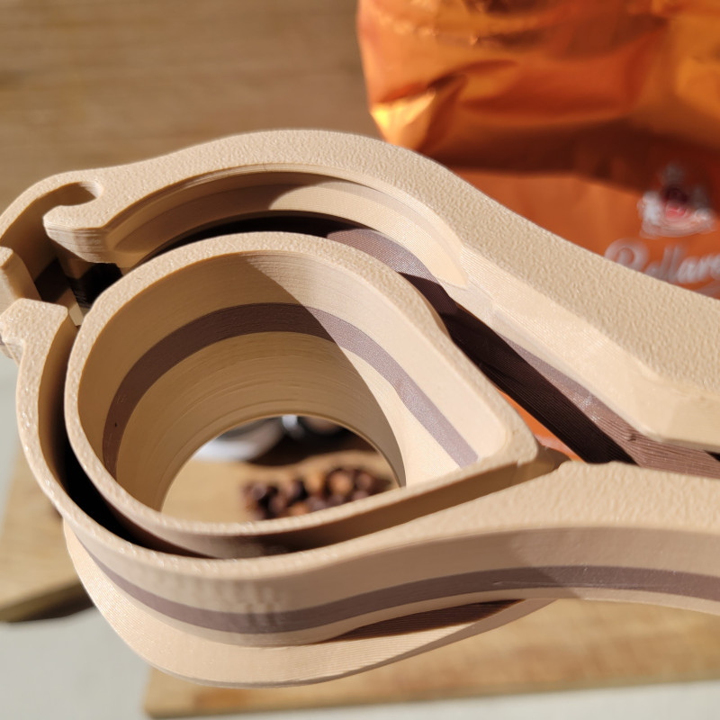 Vidalı Kapaklı Kahve Poşeti Klipsi - 3D Baskı Dayanıklı Ev Aksesuarı