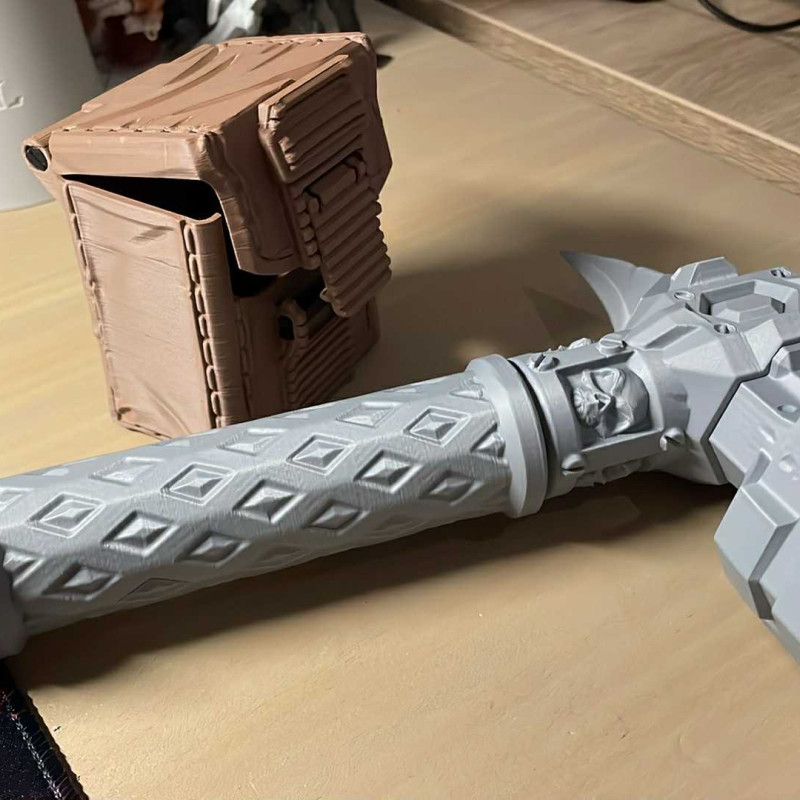 Cosplay Demirci Çekici - 3D Baskılı Oyun Aksesuarı