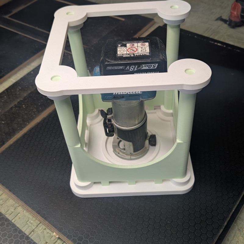 Makita Katsu El Yönlendirici Tablası - 3D Baskı Ahşap İşleme Masası