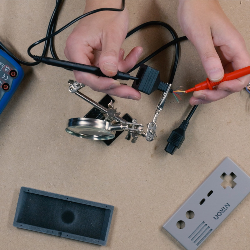 Ntron Retro Arcade ve Chiptune Synthesizer - 3D Baskı DIY Müzik Kiti