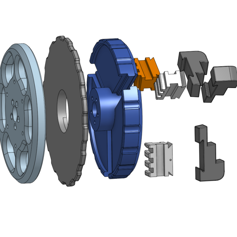 3 Çeneli Mengene - 3D Baskı DIY Alet Aksesuarı