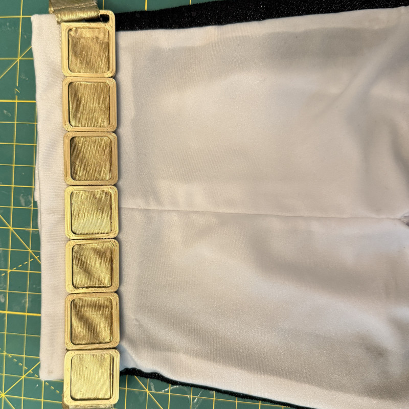 Rumi Kpop Demon Hunter Cosplay Kemer ve Askılık Seti - 3D Baskı Aksesuar