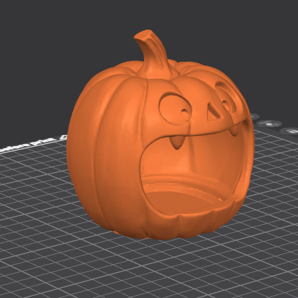 Cadılar Bayramı Balkabağı Sabun Tutucu - 3D Baskı Dekor