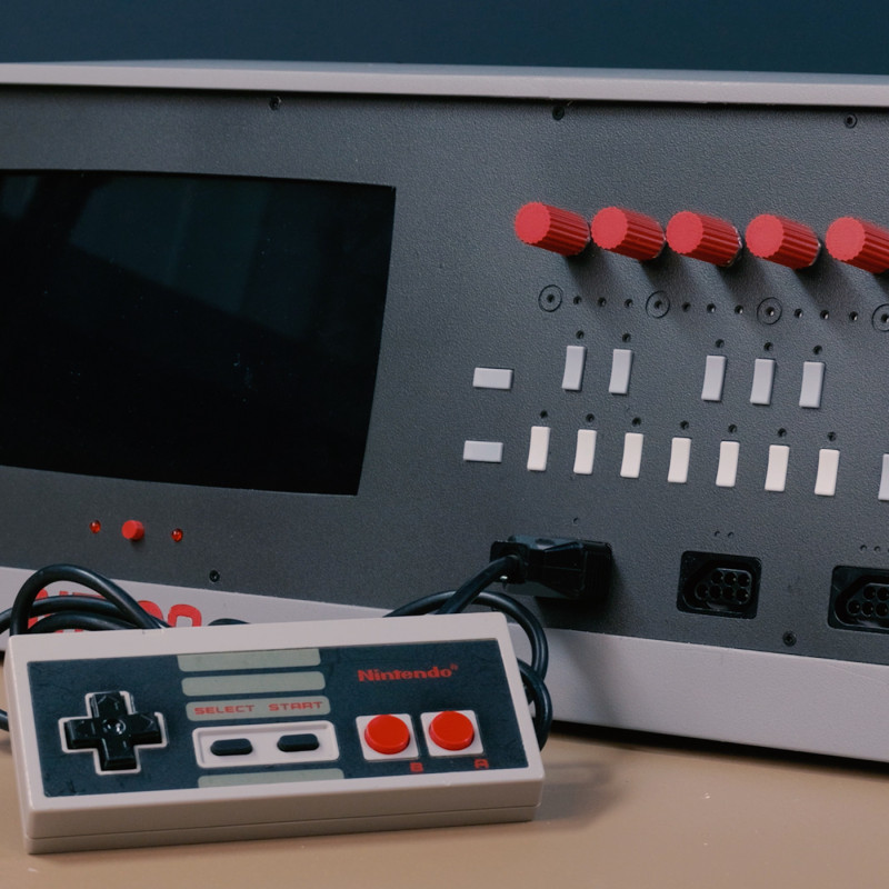 Ntron Retro Arcade ve Chiptune Synthesizer - 3D Baskı DIY Müzik Kiti