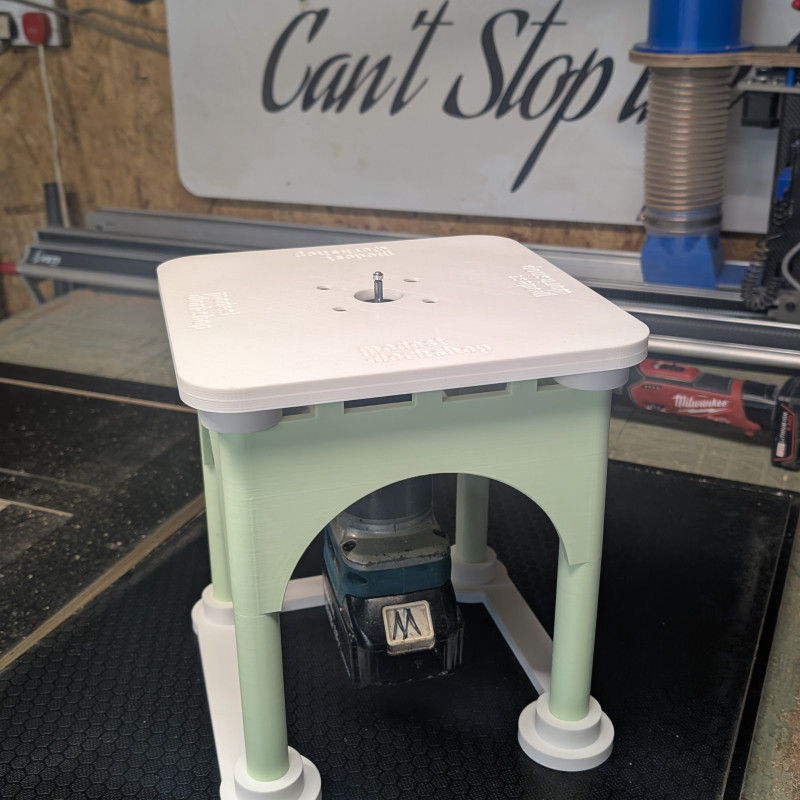 Makita Katsu El Yönlendirici Tablası - 3D Baskı Ahşap İşleme Masası