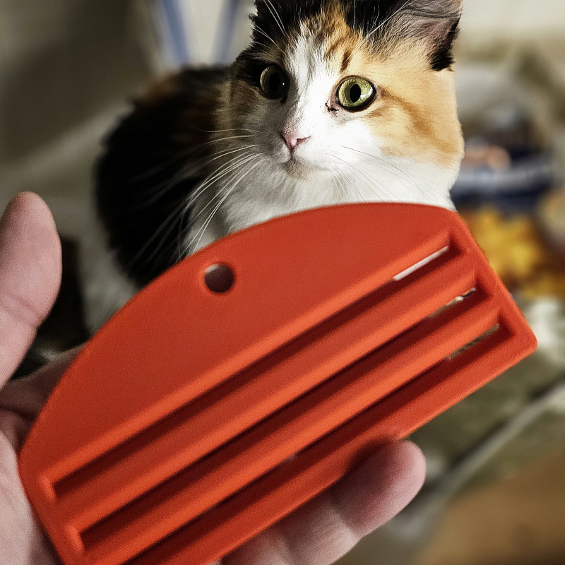 Kedi Maması Poşeti Sıyırıcı - Ergonomik 3D Baskı Evcil Hayvan Aksesuarı