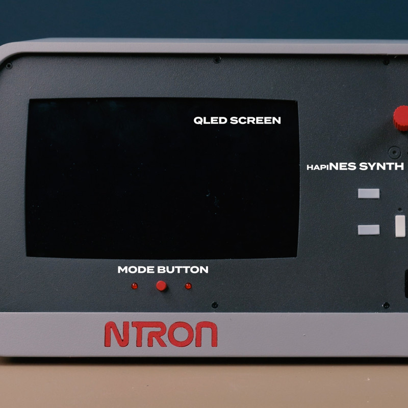 Ntron Retro Arcade ve Chiptune Synthesizer - 3D Baskı DIY Müzik Kiti