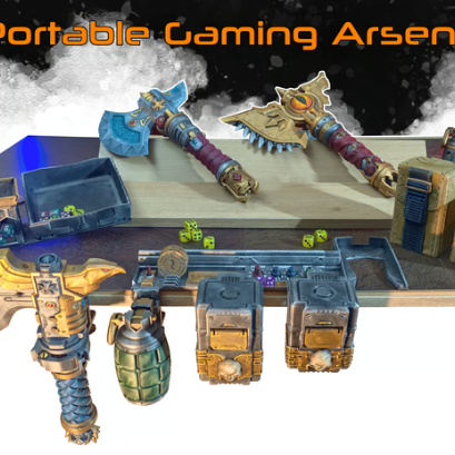 Cosplay Demirci Çekici - 3D Baskılı Oyun Aksesuarı