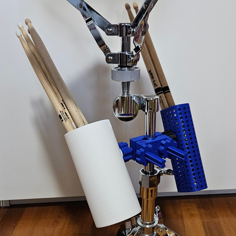 Evrensel Davul Bageti Tutucu V3 - 3D Baskılı Müzik Aksesuarı