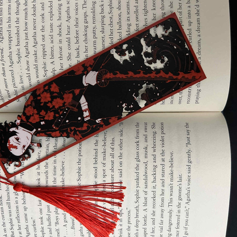 Tanjiro Kitap Ayracı - Demon Slayer 3D Baskı Özel Tasarım