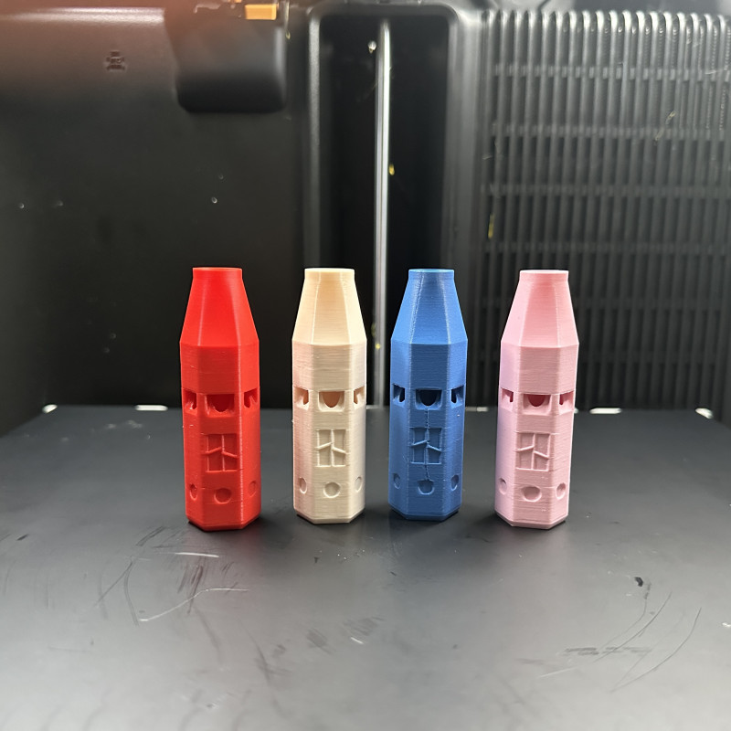 Yüksek Sesli 6 Delikli Bambu Lab Düdük - 120dB 3D Baskı Oyuncak