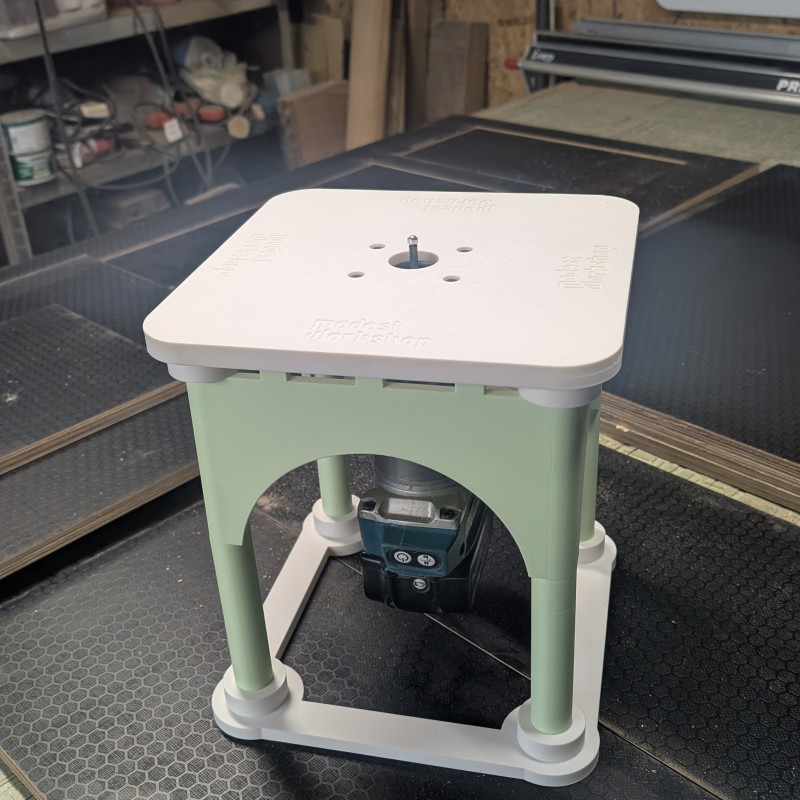 Makita Katsu El Yönlendirici Tablası - 3D Baskı Ahşap İşleme Masası