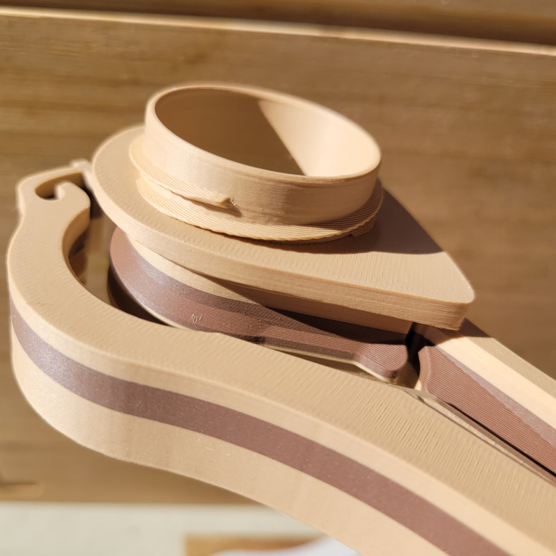 Vidalı Kapaklı Kahve Poşeti Klipsi - 3D Baskı Dayanıklı Ev Aksesuarı