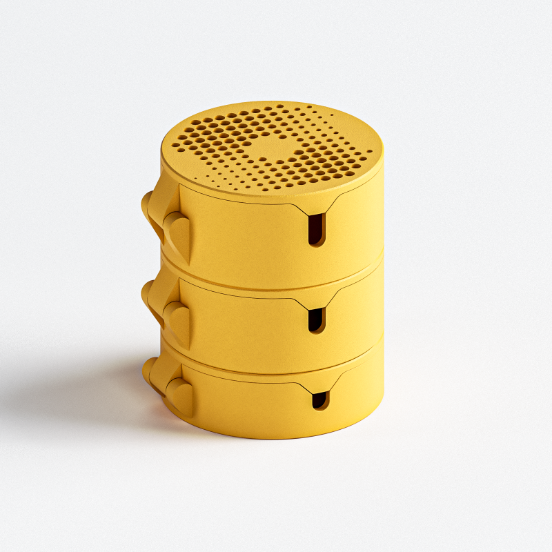 Manyetik Kablo Sarıcı - Taşınabilir Kablo Organizatör 3D Baskı