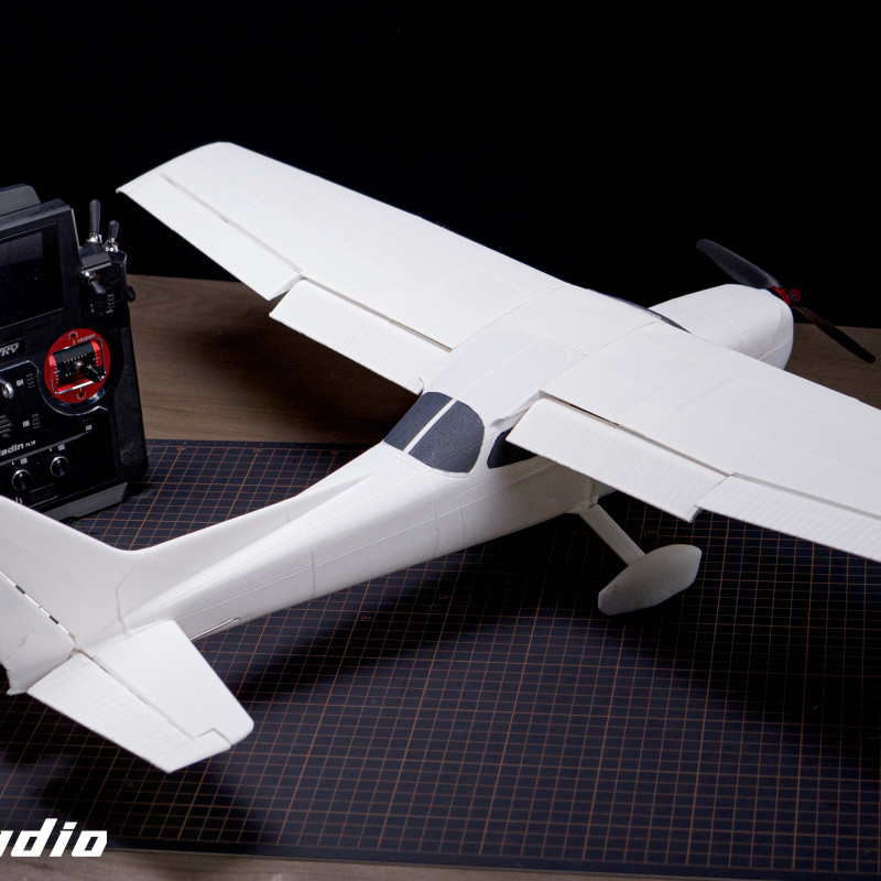 KedyStudio Mini Cessna 172 RC Model Uçak - Hafif 3D Baskı RC Uçak