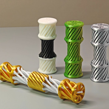 Sürekli Dönen Spiralli Stres Azaltıcı Oyuncağı - 3D Baskı