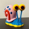 SüngerBob Gary Salyangoz 3D Baskı Maketi - Kolay Montaj