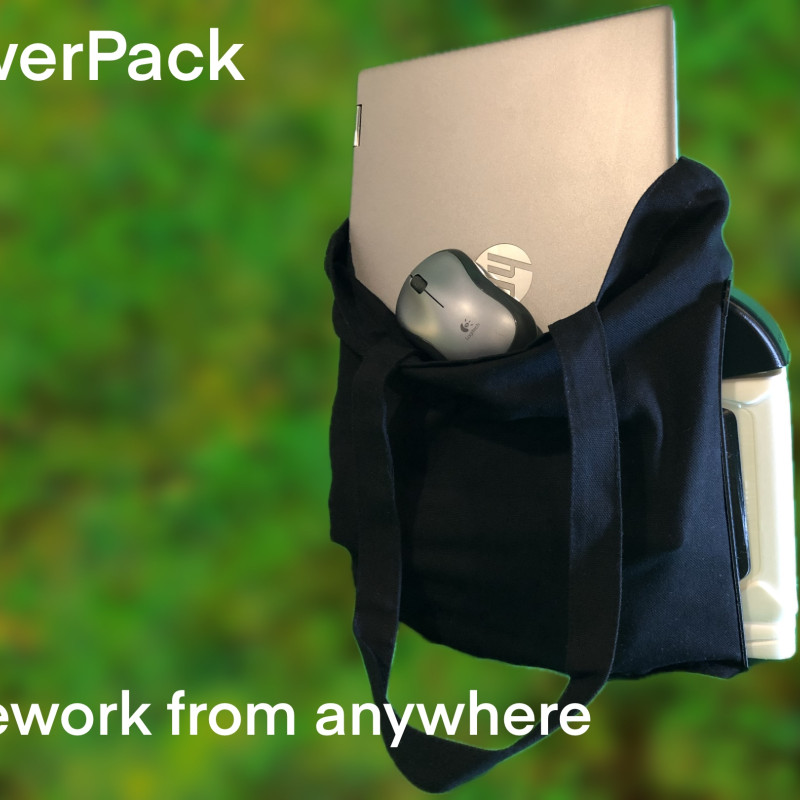 EcoFlow RAPID Pro X PowerPack Taşınabilir Şarj Çantası - 3D Baskı Aksesuar