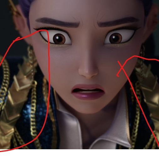 Rumi Kpop Demon Hunter Cosplay Kemer ve Askılık Seti - 3D Baskı Aksesuar