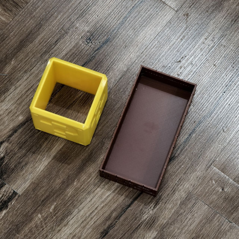 Mario Tuğla Stili Masa Düzenleyici - 3D Baskılı Ofis Organizatör Mario Tuğla Stili Masa Düzenleyici - 3D Baskılı Ofis Organizatör