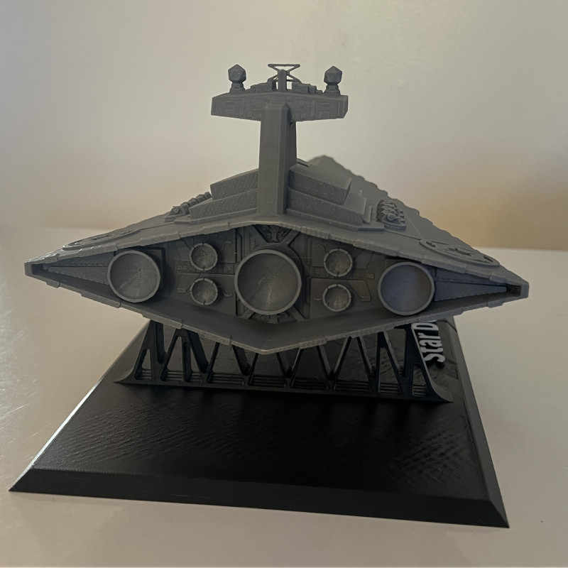 Star Wars Star Destroyer 3D Baskı Heykel - PLA Model