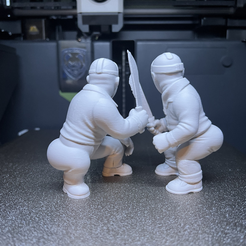 Twerk Yapan Jason 3D Baskılı Korku Figürü - Cadılar Bayramı Dekoru