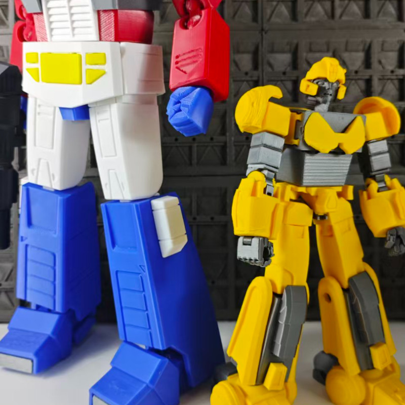 Transformers Bumblebee Origin Hareketli 3D Model - Robotik Hobi