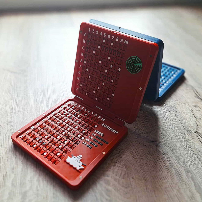 Klasik Savaş Gemisi Oyunu - Parça Kaybı Yok, 3D Baskılı