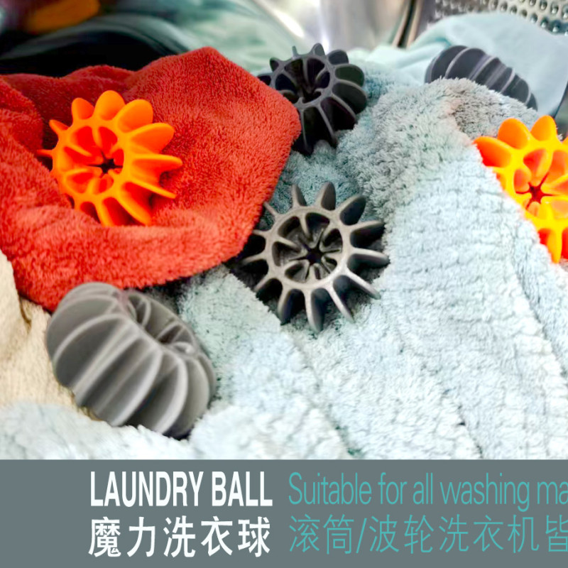 3D Baskı Çamaşır Topu - Kıyafetleri Dolaşmadan Temizleme Aracı