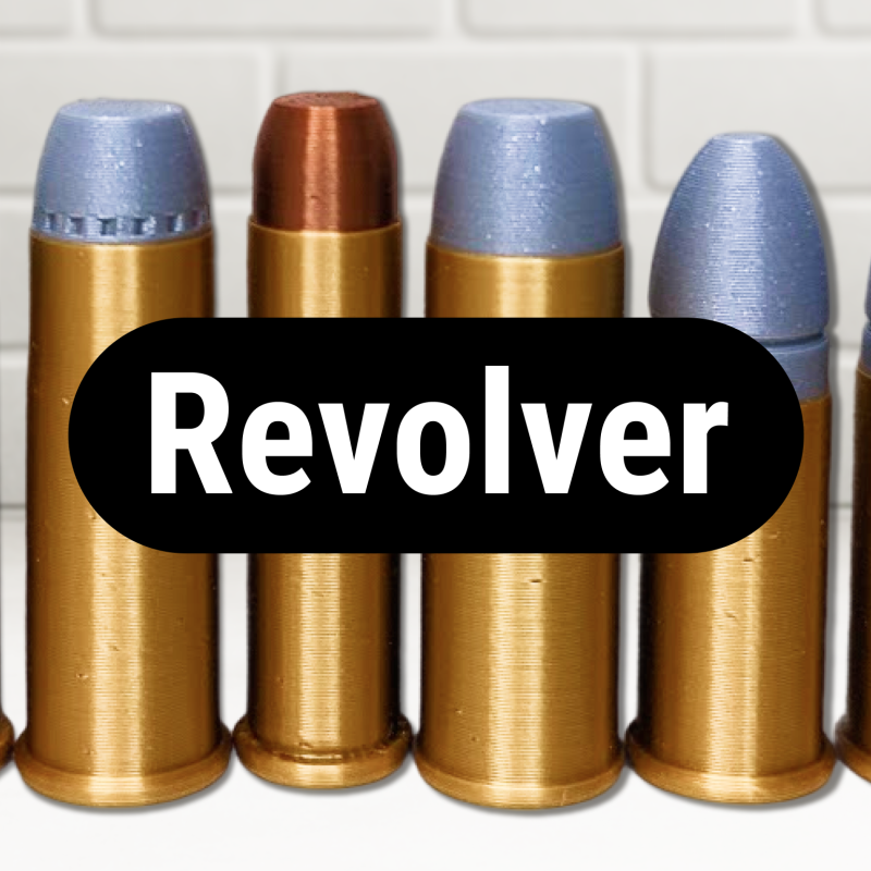 30+ Gerçekçi Mermi Koleksiyonu - 3D Baskı Mermi Replikaları