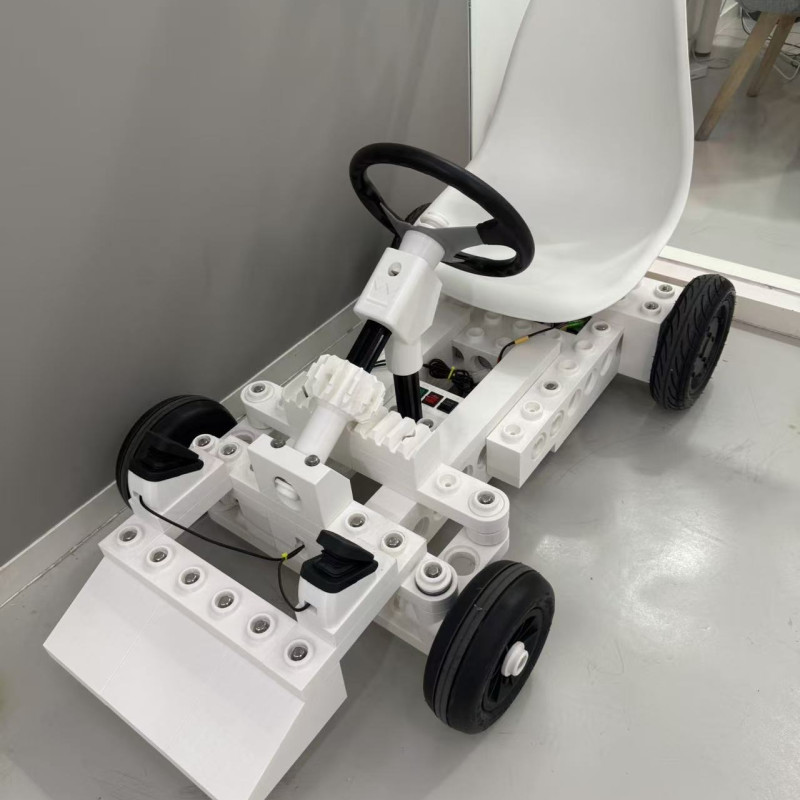 Dev Blok 3D Baskılı Go-Kart - Kolay Montaj, Hobi ve DIY