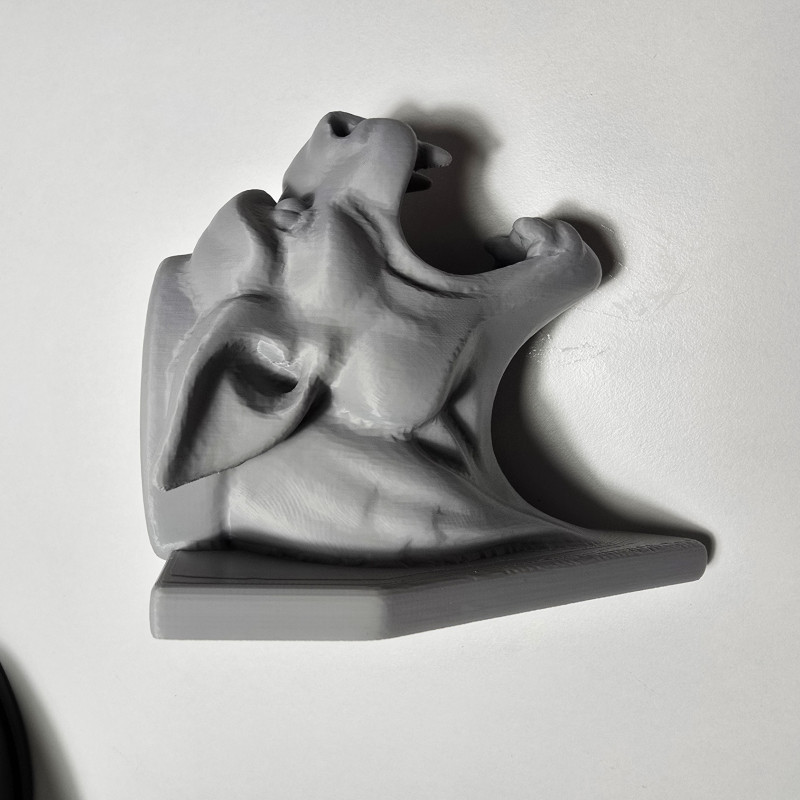 Gotik Gargül Mumluk - Katedral Tasarımı 3D Baskı Dekor