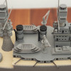 USS West Virginia 3D Baskılı Gemi Modeli - Tarihi Savaş Gemisi