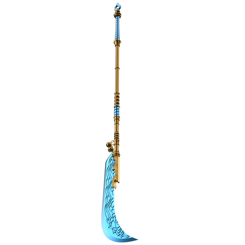 KPOP Demon Hunters Mira Uzun Kılıç - Yetişkin Cosplay Silahı