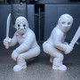 Twerk Yapan Jason 3D Baskılı Korku Figürü - Cadılar Bayramı Dekoru