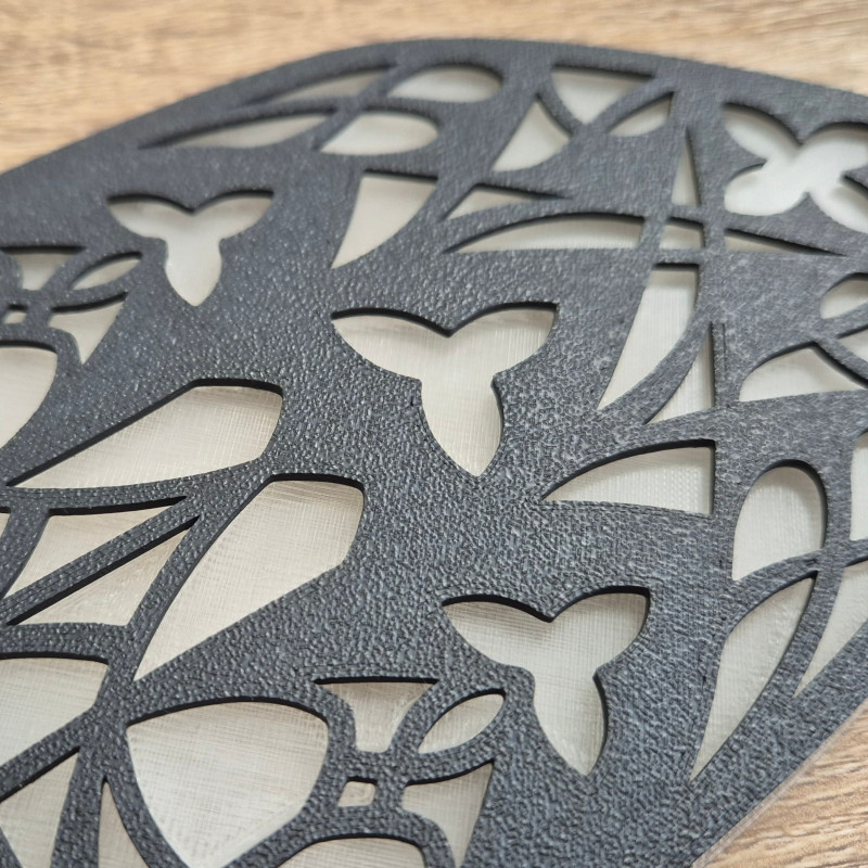 Vitray Yapboz Kutusu - 3D Baskılı Dekoratif Puzzle