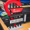 Chick-fil-A 1:64 Ölçekli 3D Baskı Diorama Seti - Mini Restoran Modeli