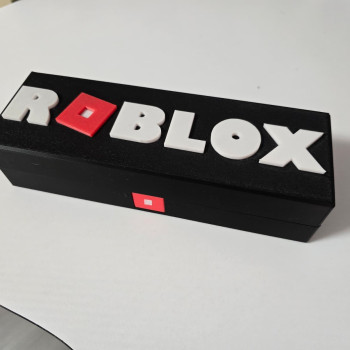 Roblox Temalı Özel Kalem Kutusu - 3D Baskılı Eğitim Aksesuarı